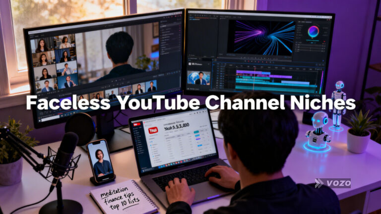 Faceless YouTube Channel Niches (2025–2026) - Featured Image