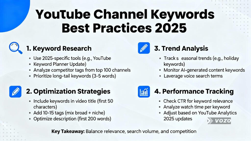 youtube channel keywords best practices 2025 - Image 3