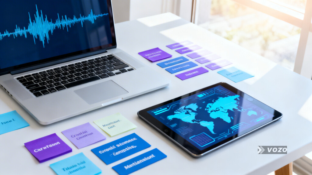 Workspace concept for multilingual dubbing and localization