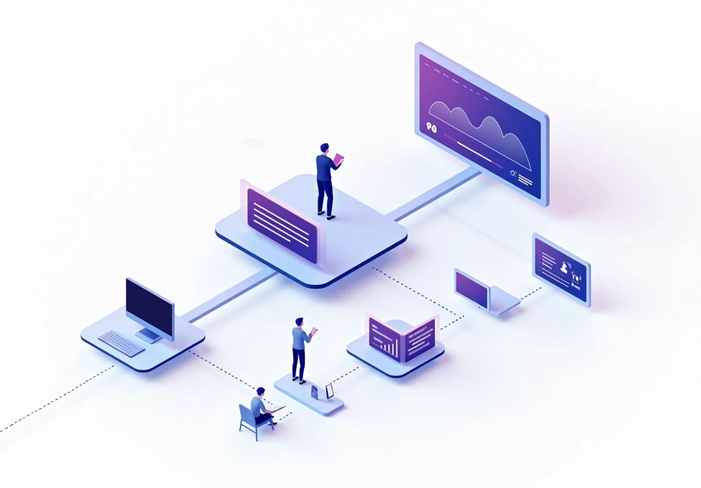 Diagram-style illustration of multilingual video localization pipeline