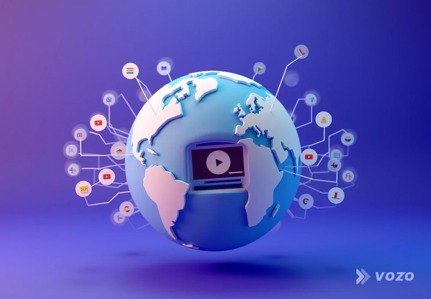 Global video distribution concept with multiple localized versions